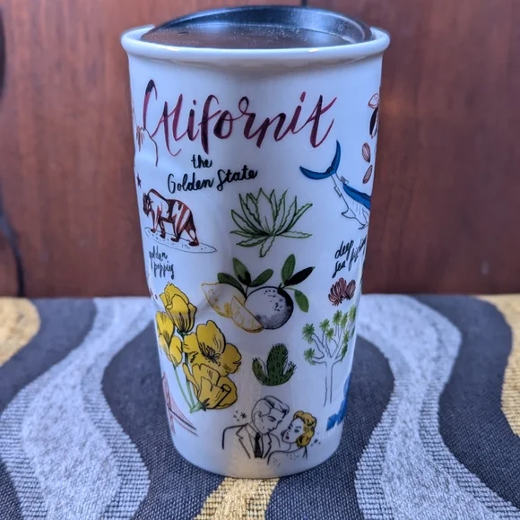 Starbucks California 10oz Travel Mug - Picture 8 of 10